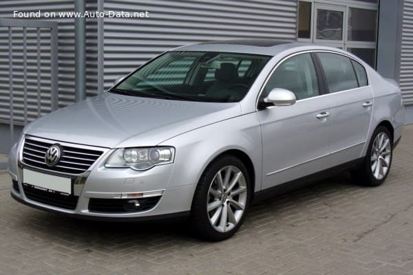 2007 Volkswagen Passat (B6) 1.4 TSI (122 Hp)